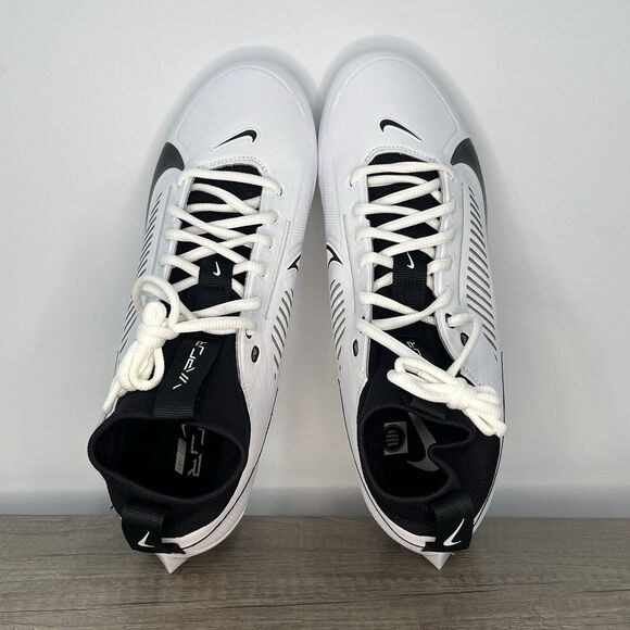Nike Vapor Edge Pro 360 2 White Football FZ4267-100 Men's Size 10 - Picture 4 of 8